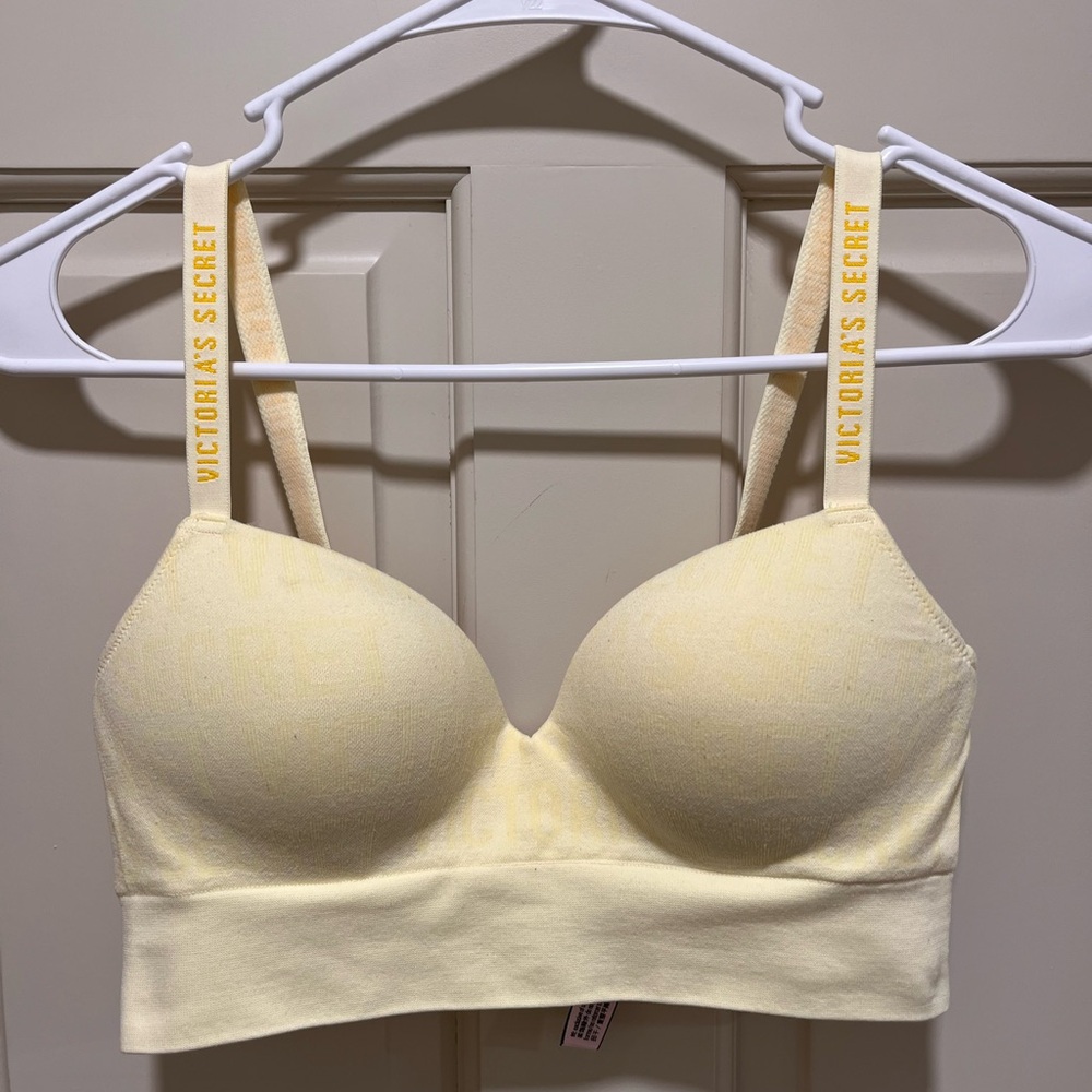 Victoria's Secret Light Yellow Bra
